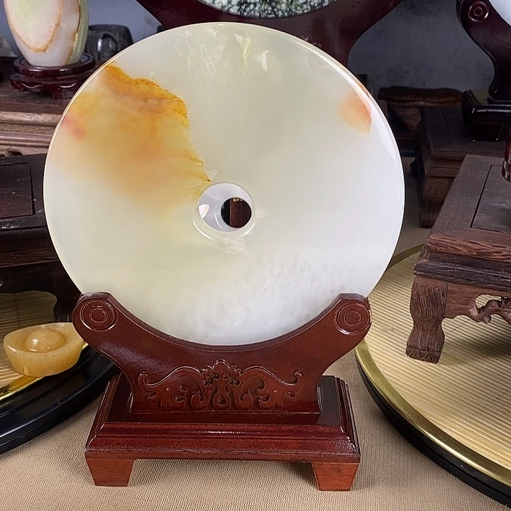 玉天然玉石家居摆件
