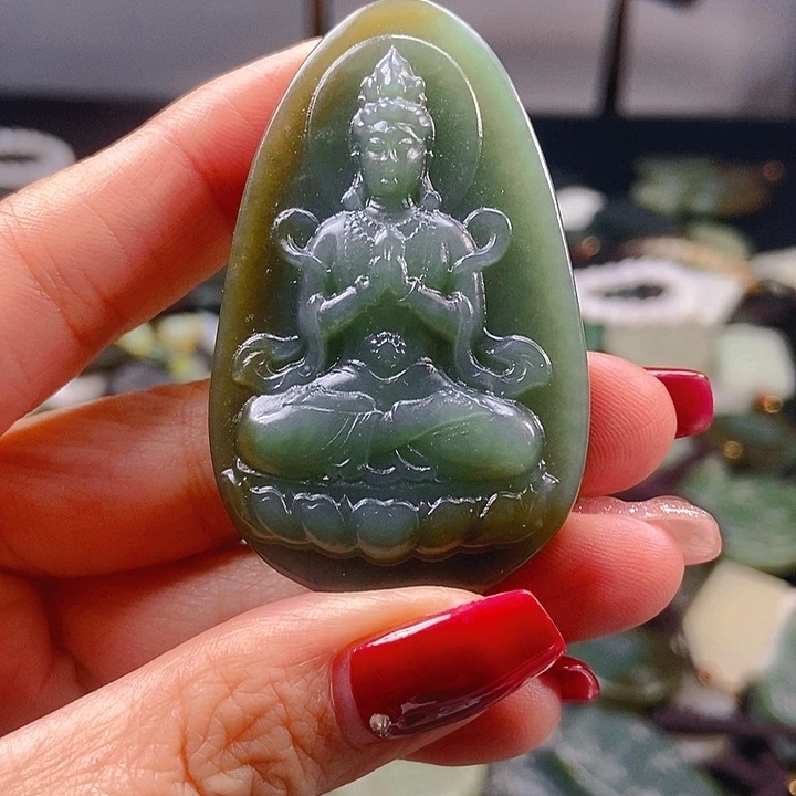 颈饰未镶嵌和田玉