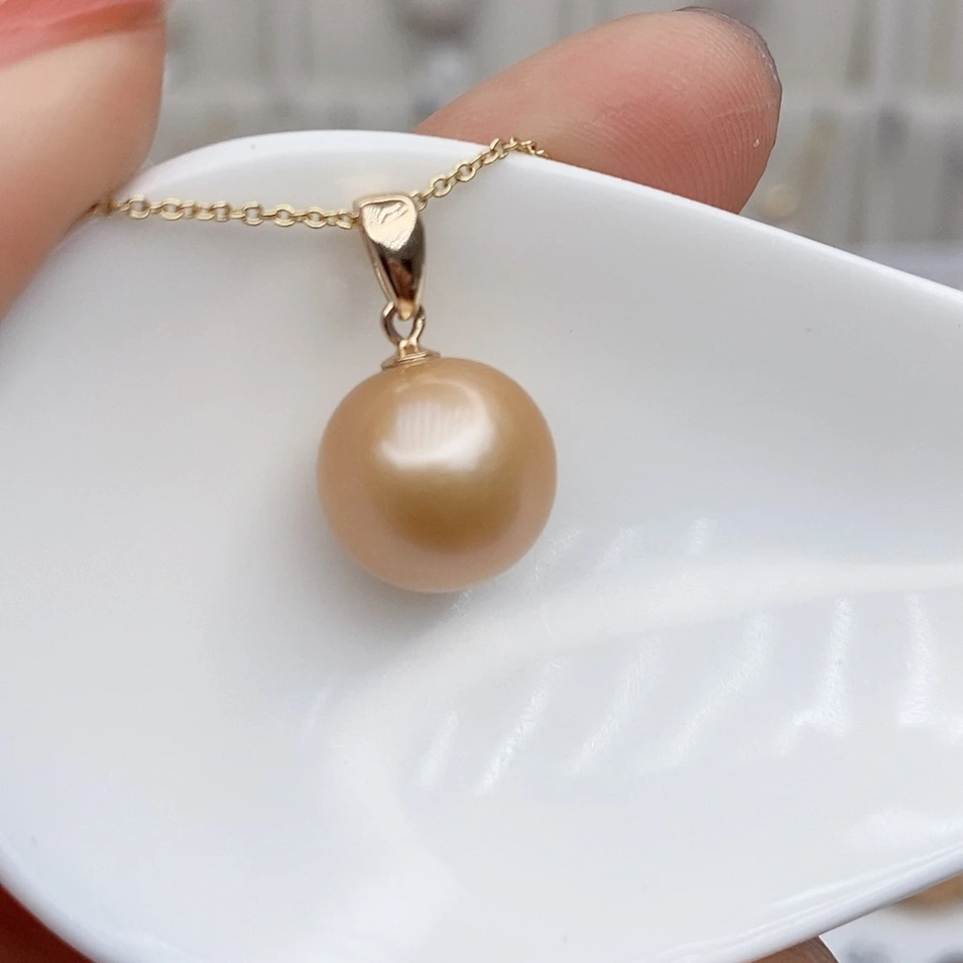 淡水珍珠颈饰银S925镶嵌