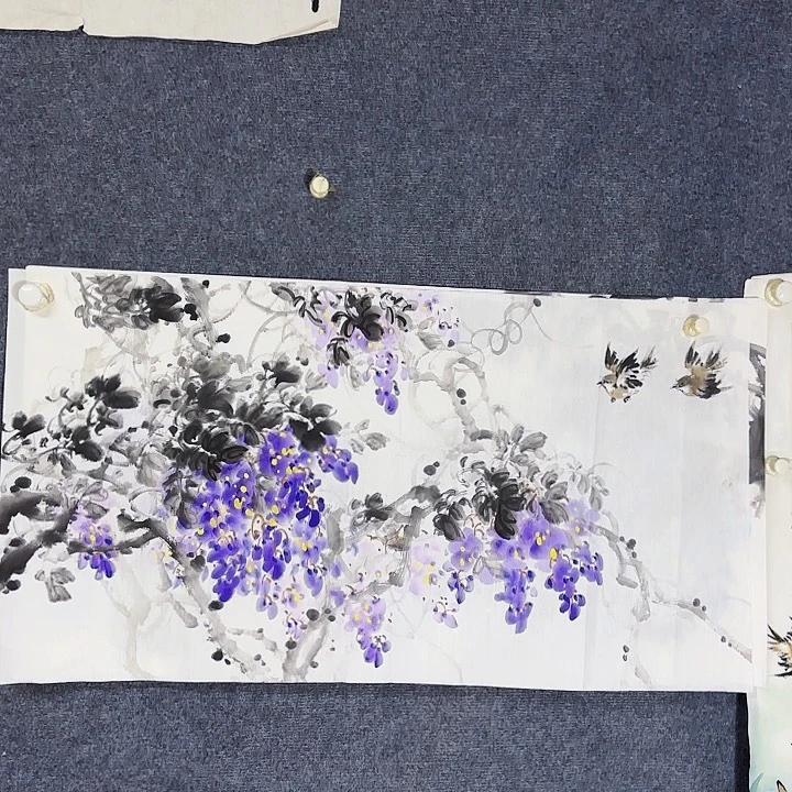 国画国画花鸟画作品