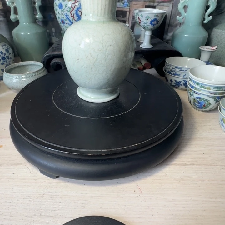 不***茶摆件单色釉小小小摆件