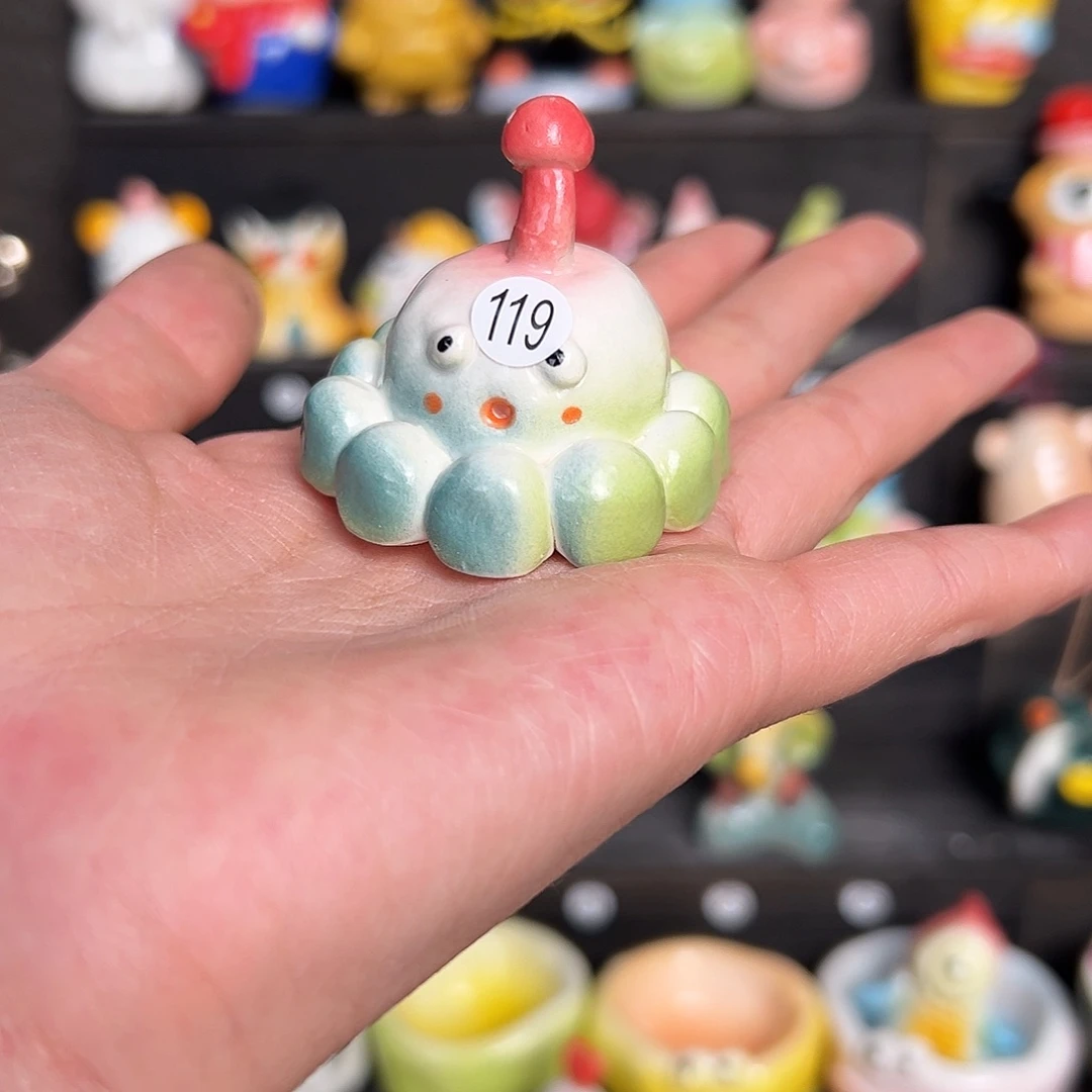 摆件手捏陶瓷，默认微瑕119