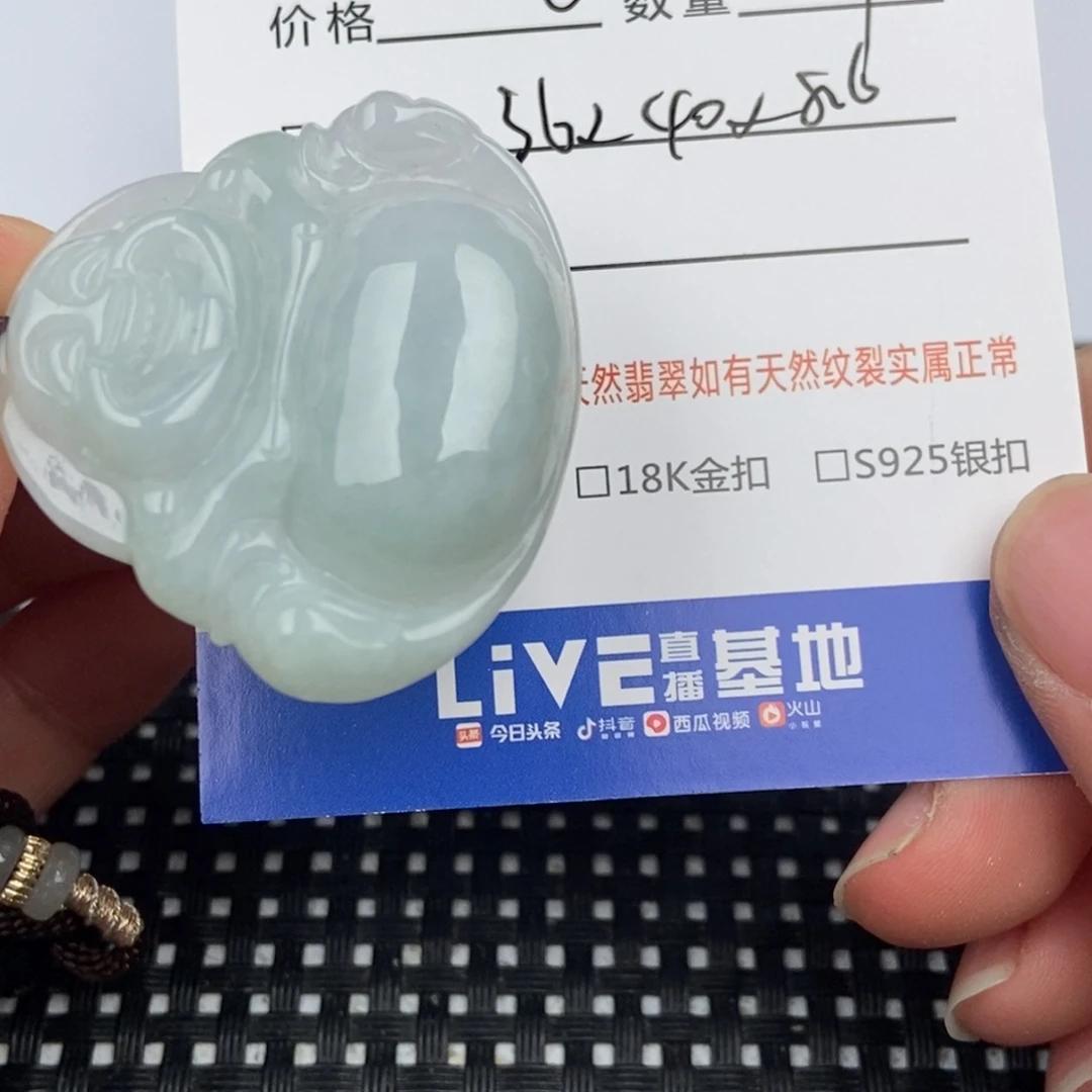 翡翠银S925镶嵌颈饰