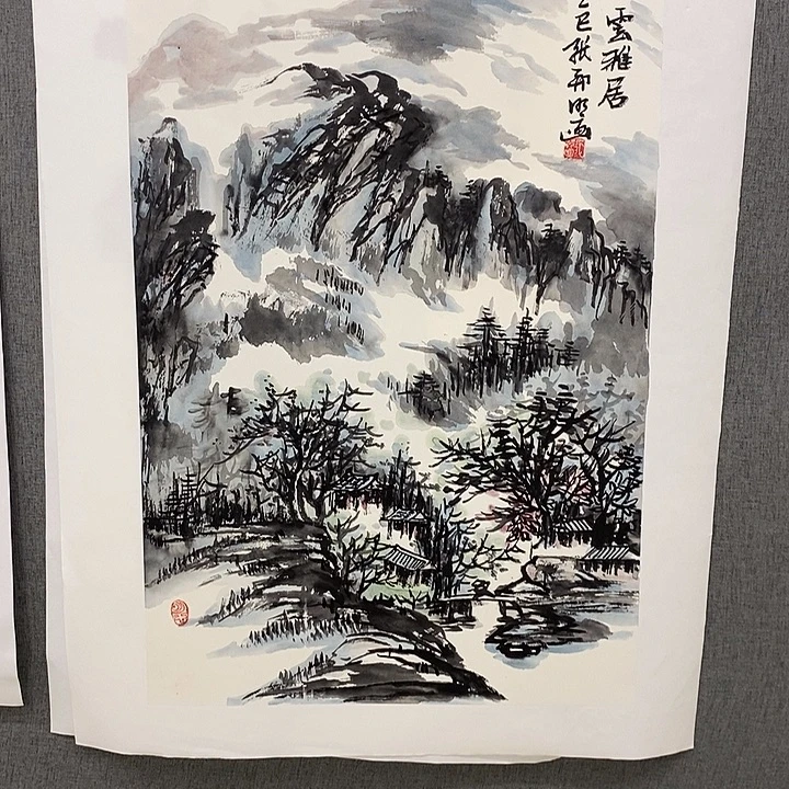 国画手写手绘作品150