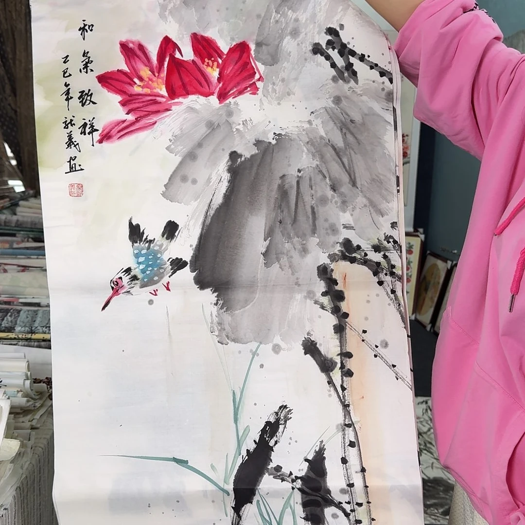 纯手绘的好看作品