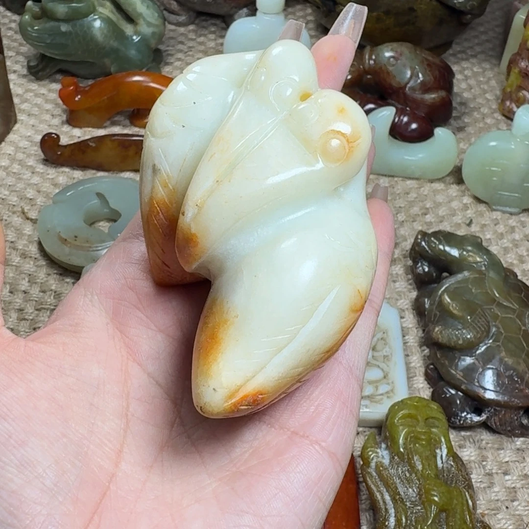 白玉菩提吊坠挂件