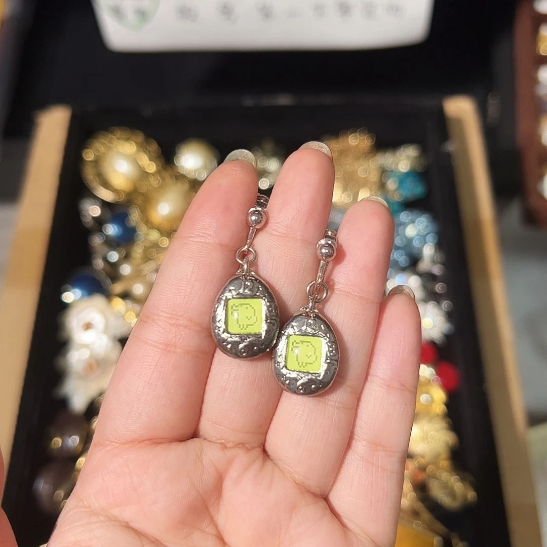 纯铜合成碳硅石耳夹  不退换
