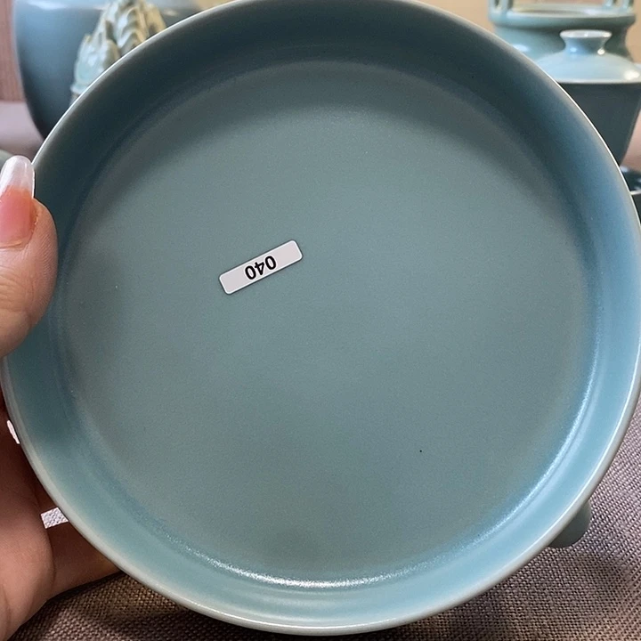 瓷片三足洗一一一一一一一一一暇