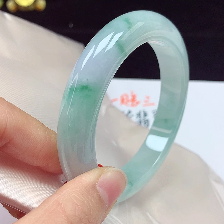 未镶嵌手镯翡翠59圈