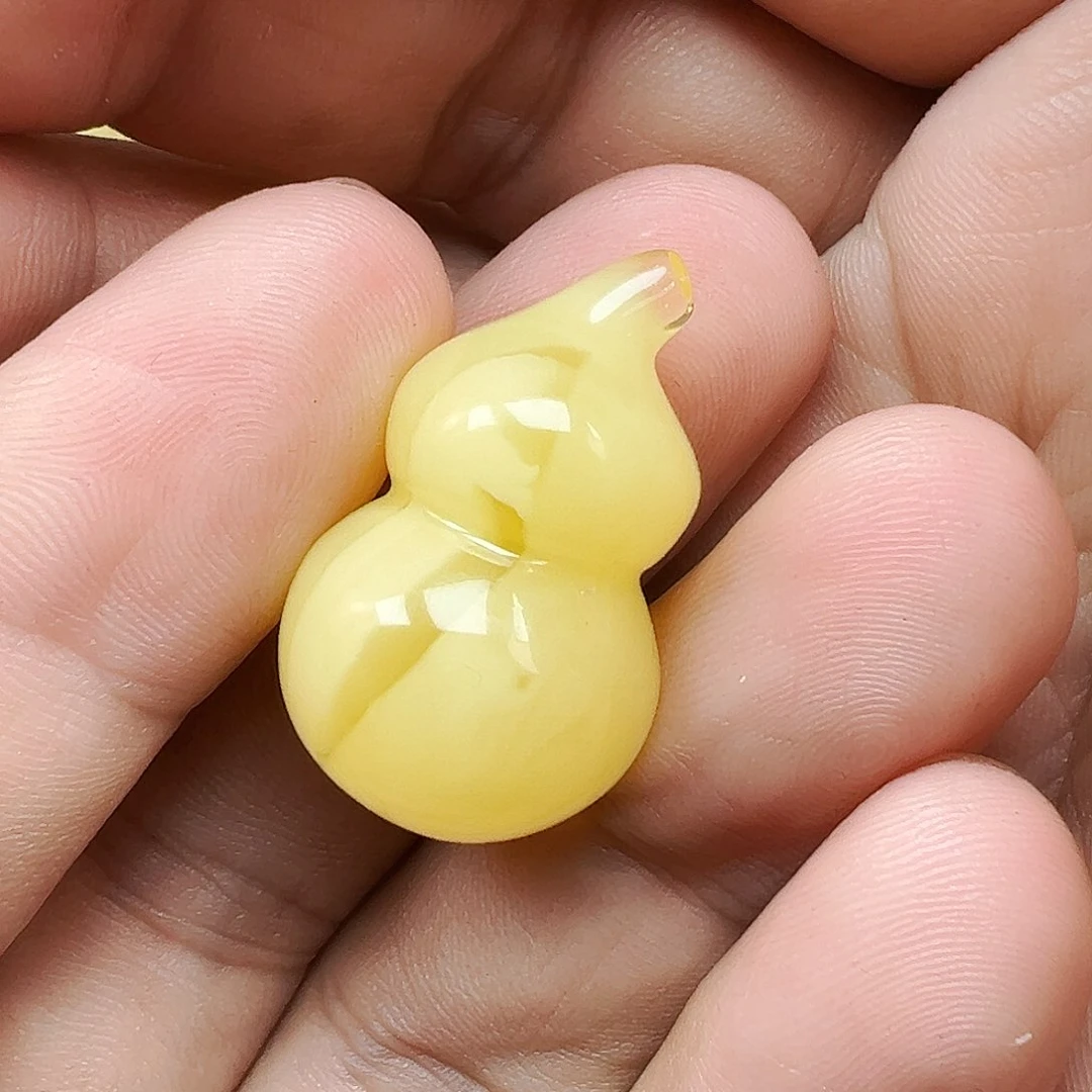 蜜蜡颈饰未镶嵌葫芦吊坠6克