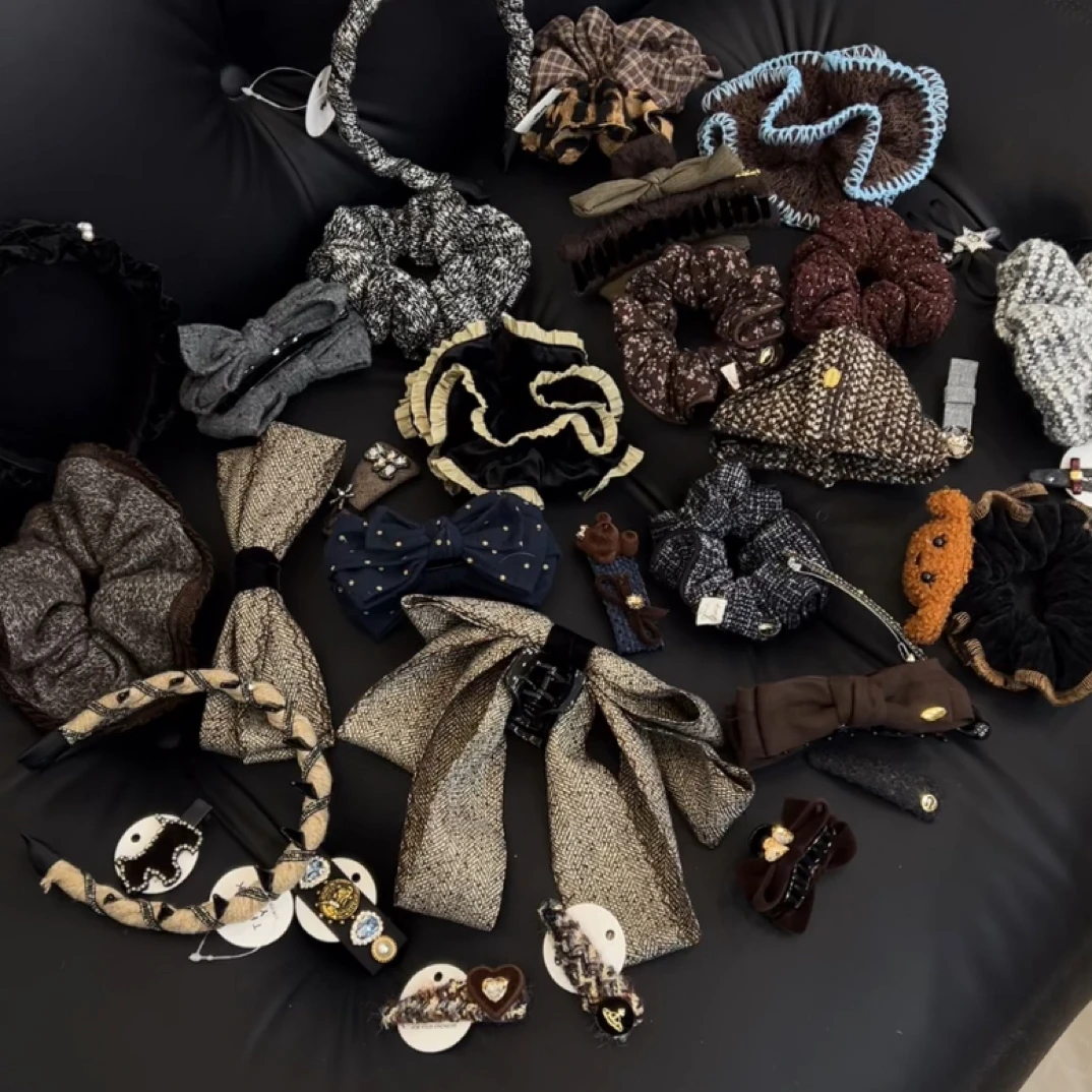 韩国发饰秋冬新款气质百搭头饰发绳韩系ins发饰