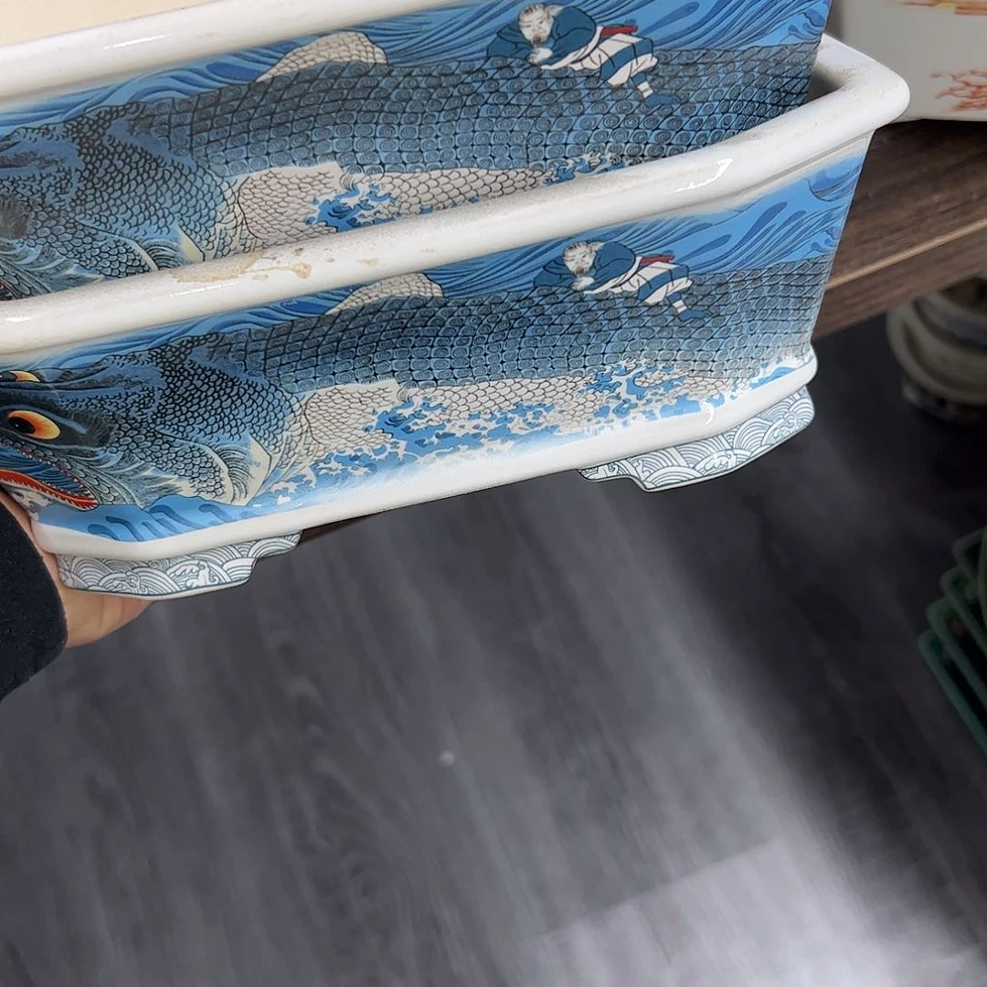 紫砂花盆?****）131号瑕疵2个