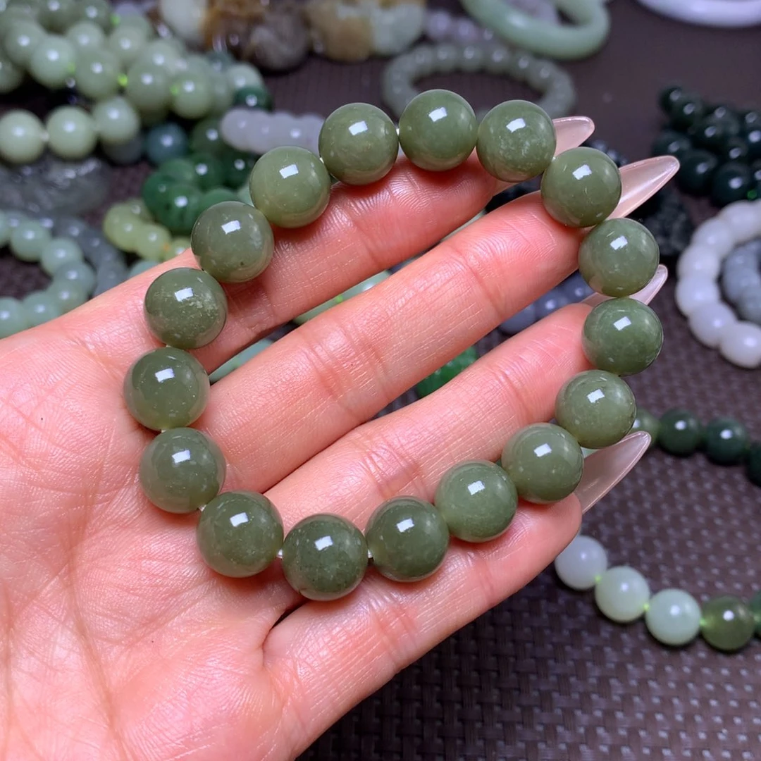 未镶嵌手串和田玉卡12