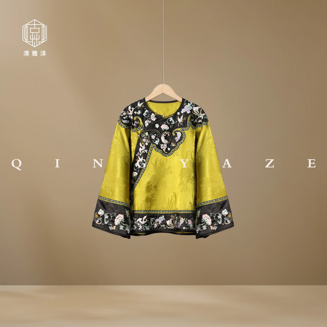 桂花兔！人丝冠乐皱重工刺绣新中式上衣！GZ5261