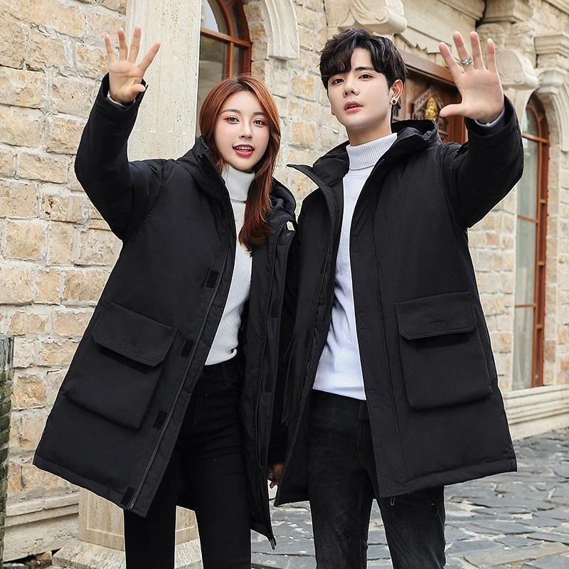 加厚拼接男装冬季男式棉服宽松803