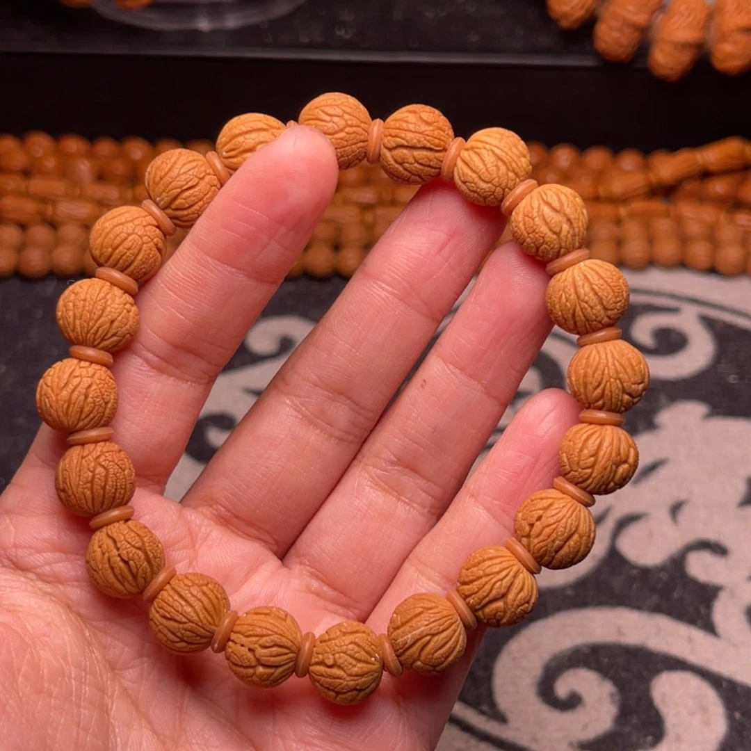 手串桃核龙纹甲骨12