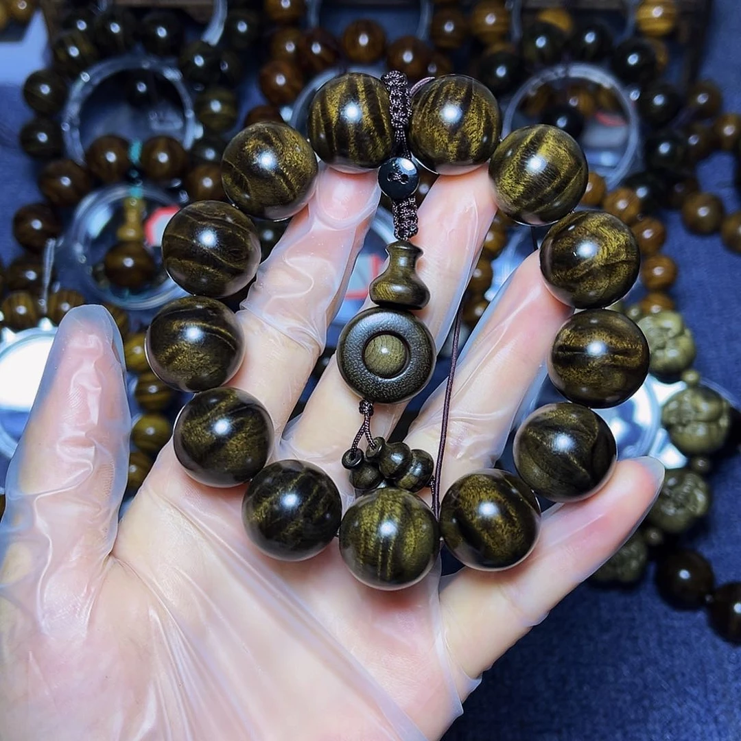 手串/手链楠木（金丝楠）1.8阴沉闪电