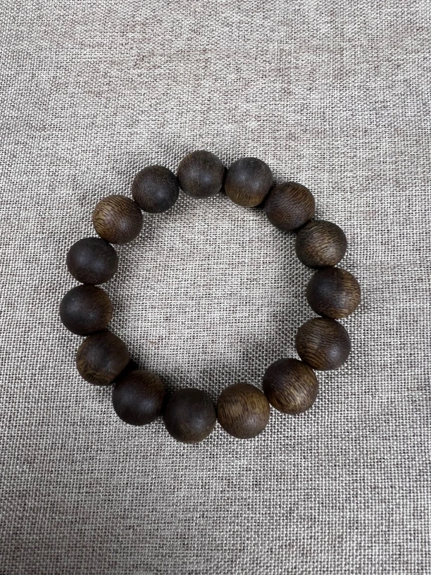 沉香UL奇楠沉香张勺子1.4圆珠单圈多样性发一