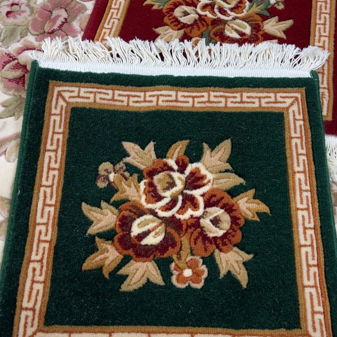 羊毛纯羊毛特价地毯40×40