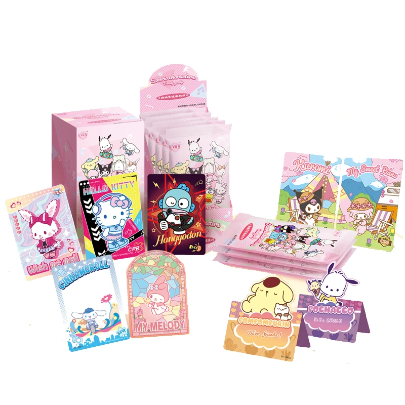 【点盒】一起玩儿三丽鸥潮酷派对正版授权动漫卡牌（默认代拆）