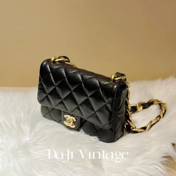 大吉中古/Chanel香奈儿23P小号粗链条单肩包