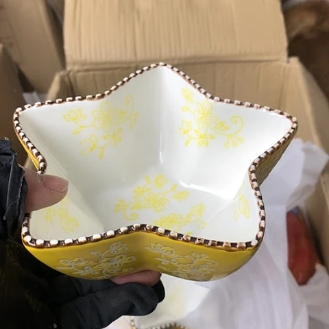 盘陶瓷制品满25拼单发货默认微瑕