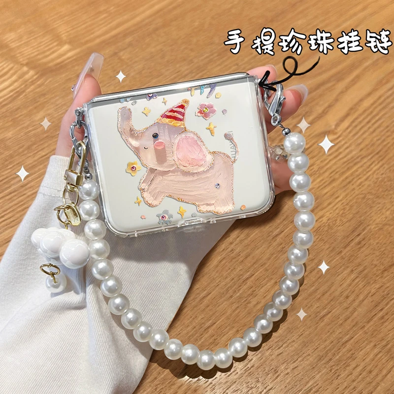 适用华为purax手机壳阔折叠屏pura x保护壳套全包带挂绳斜挎大象