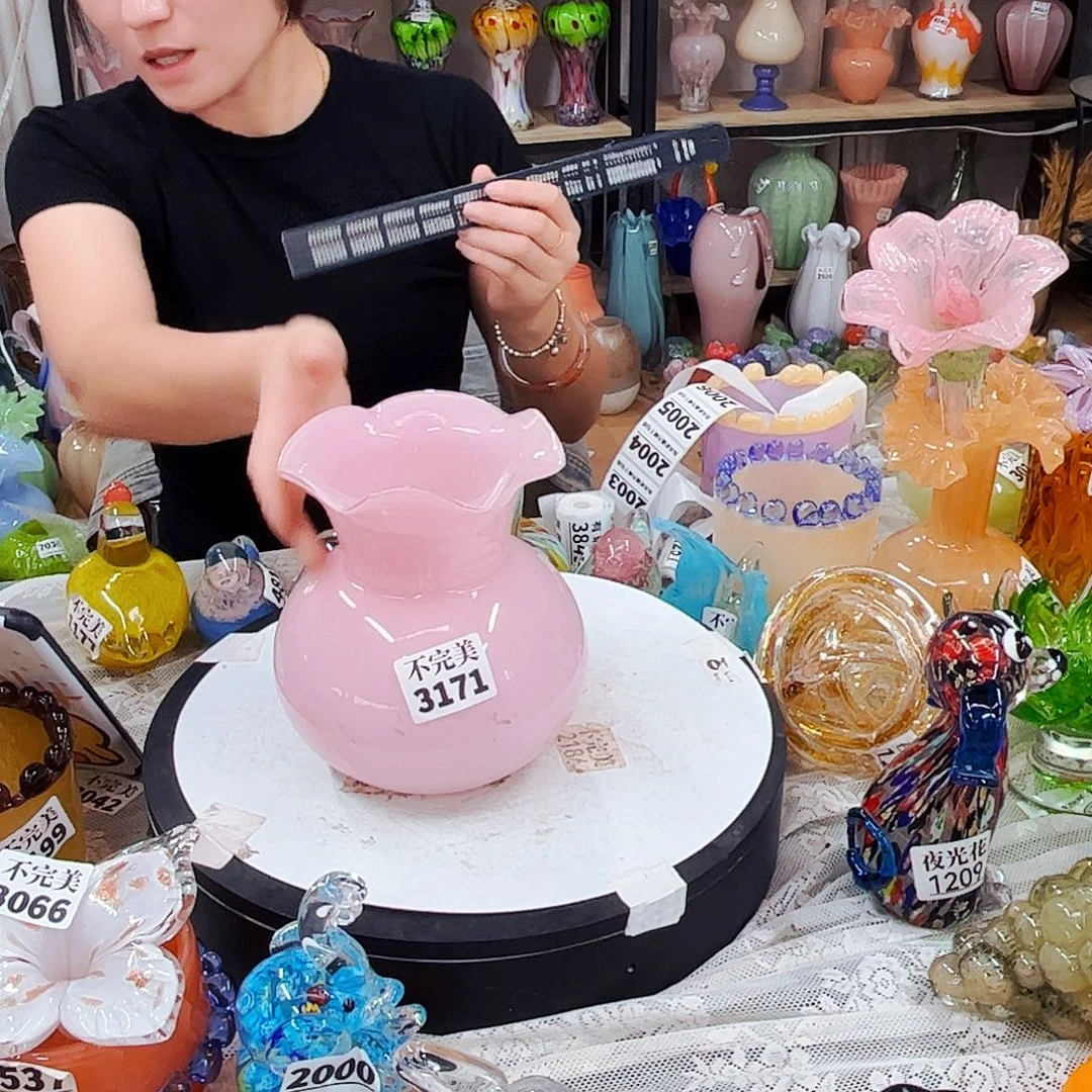 3171 家悦琉璃工艺品不完美