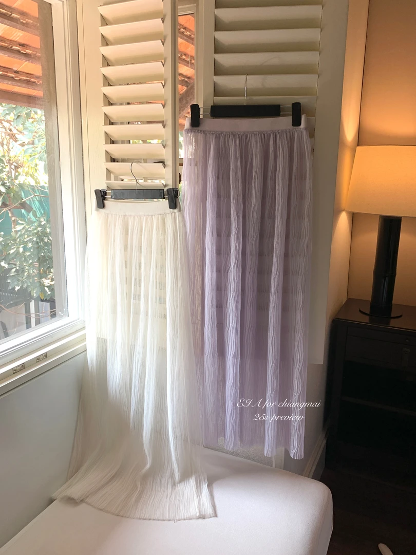 EIA一尧【流纱衬裙】旗袍内衬打底裙灵动飘逸里衬纱裙气质半裙春夏