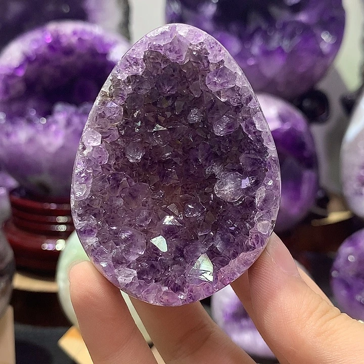 未镶嵌珠宝半成品紫晶