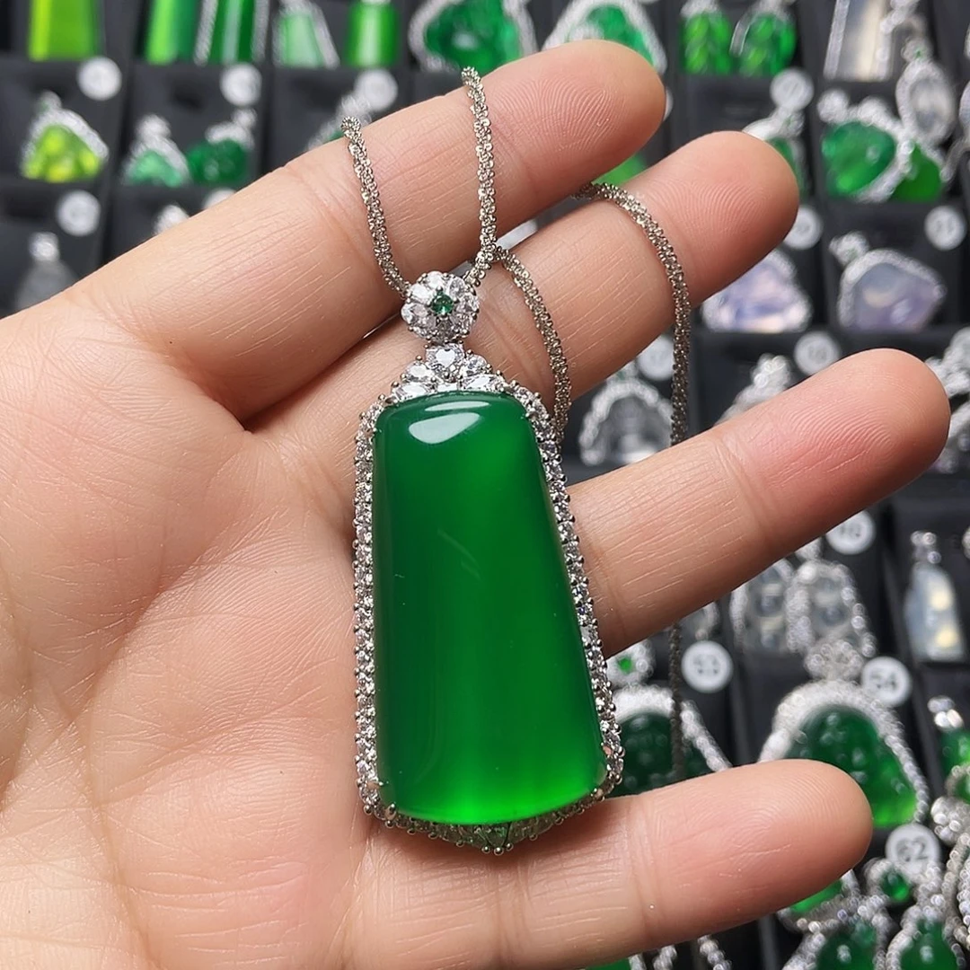 玛瑙/玉髓合金颈饰