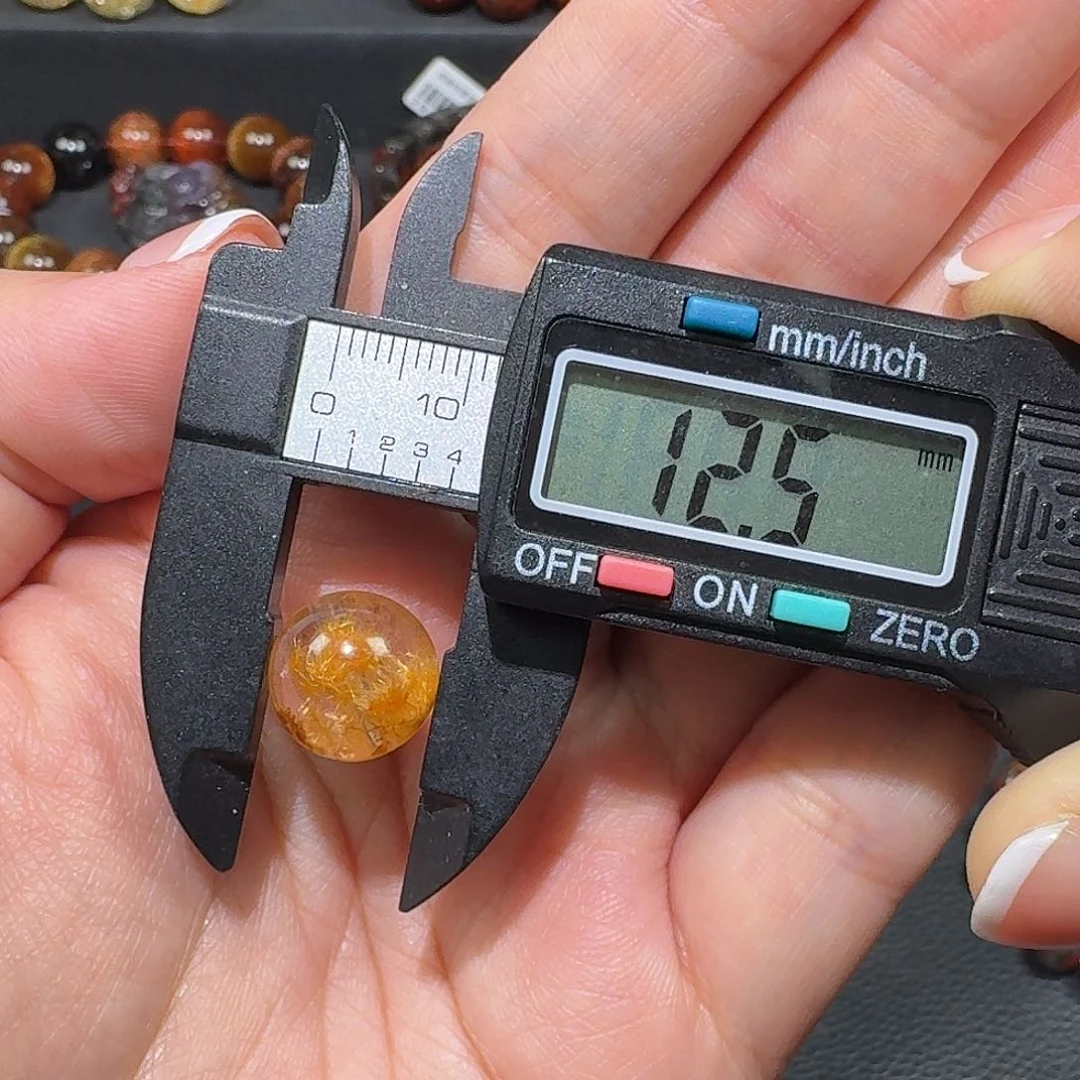 未镶嵌颈饰水晶小****跳钛晶花单珠A12.5