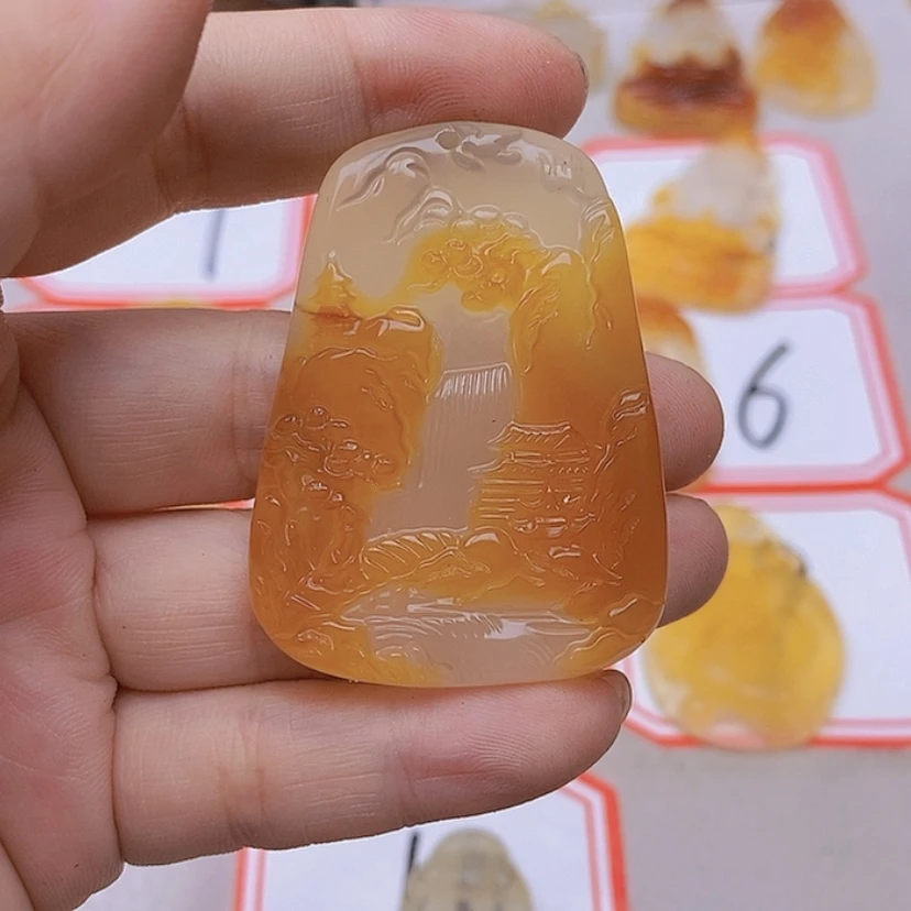 【闪购商品】玛瑙/玉髓未镶嵌珠宝半成品阿**拉