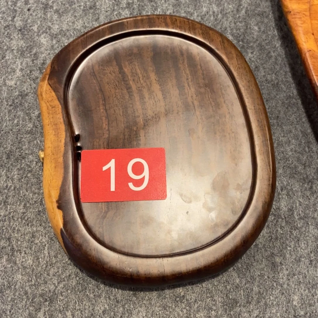 ?****往黑檀木实木随行茶盘