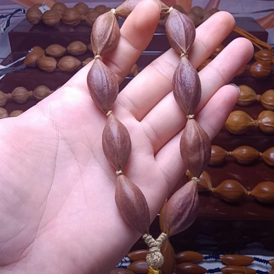 手串/手链橄榄核橄榄核三花铁核紫皮手串