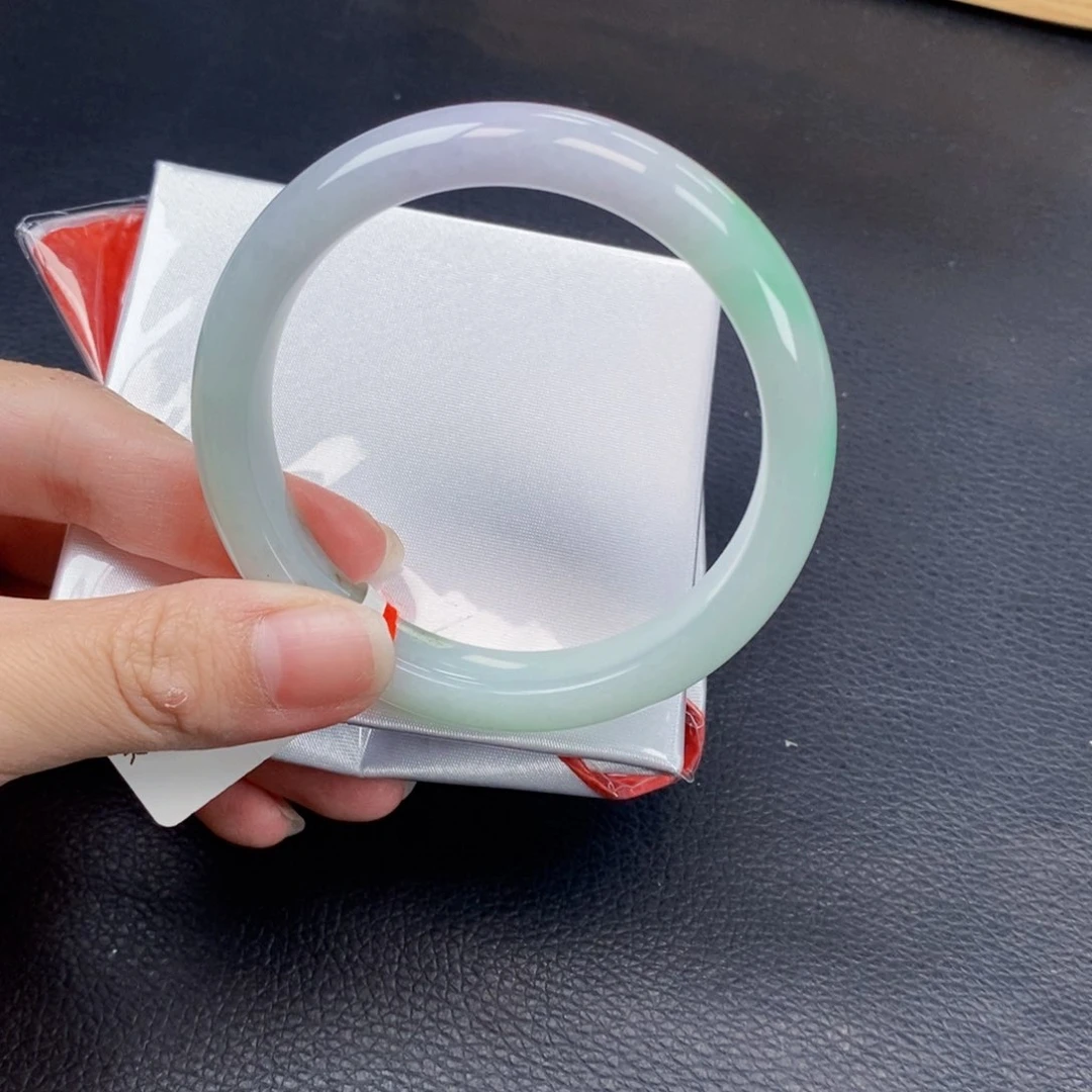 【闪购商品】未镶嵌手镯翡翠55圈口004
