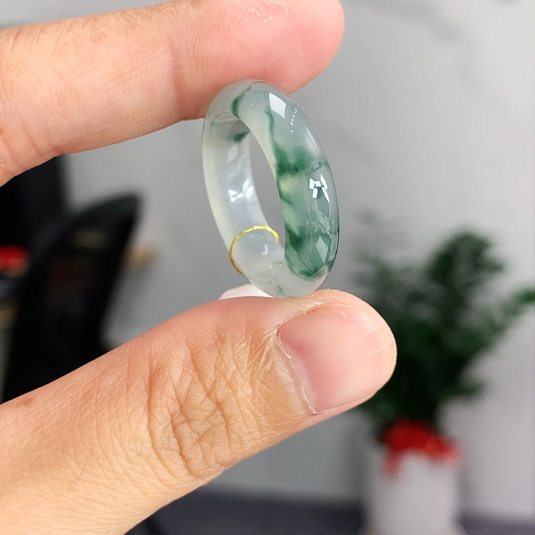 翡翠未镶嵌戒指16号