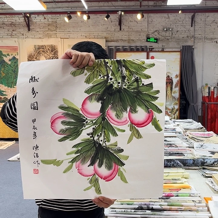 国画手绘的画真的很好看