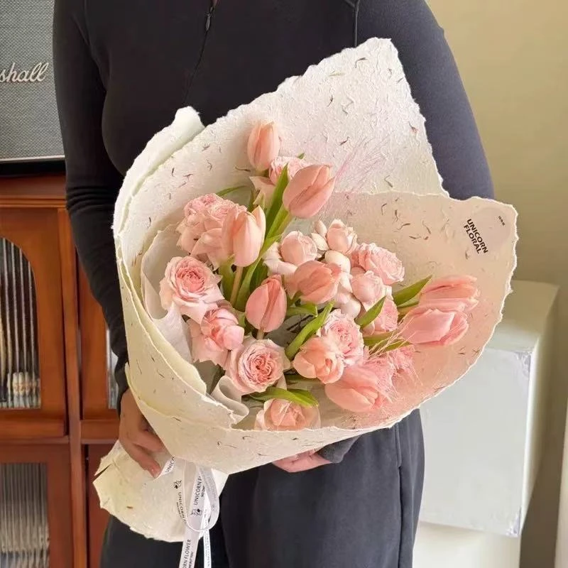 网红花瓣纸风华纸花束包装纸高质感鲜花包花纸花艺纸