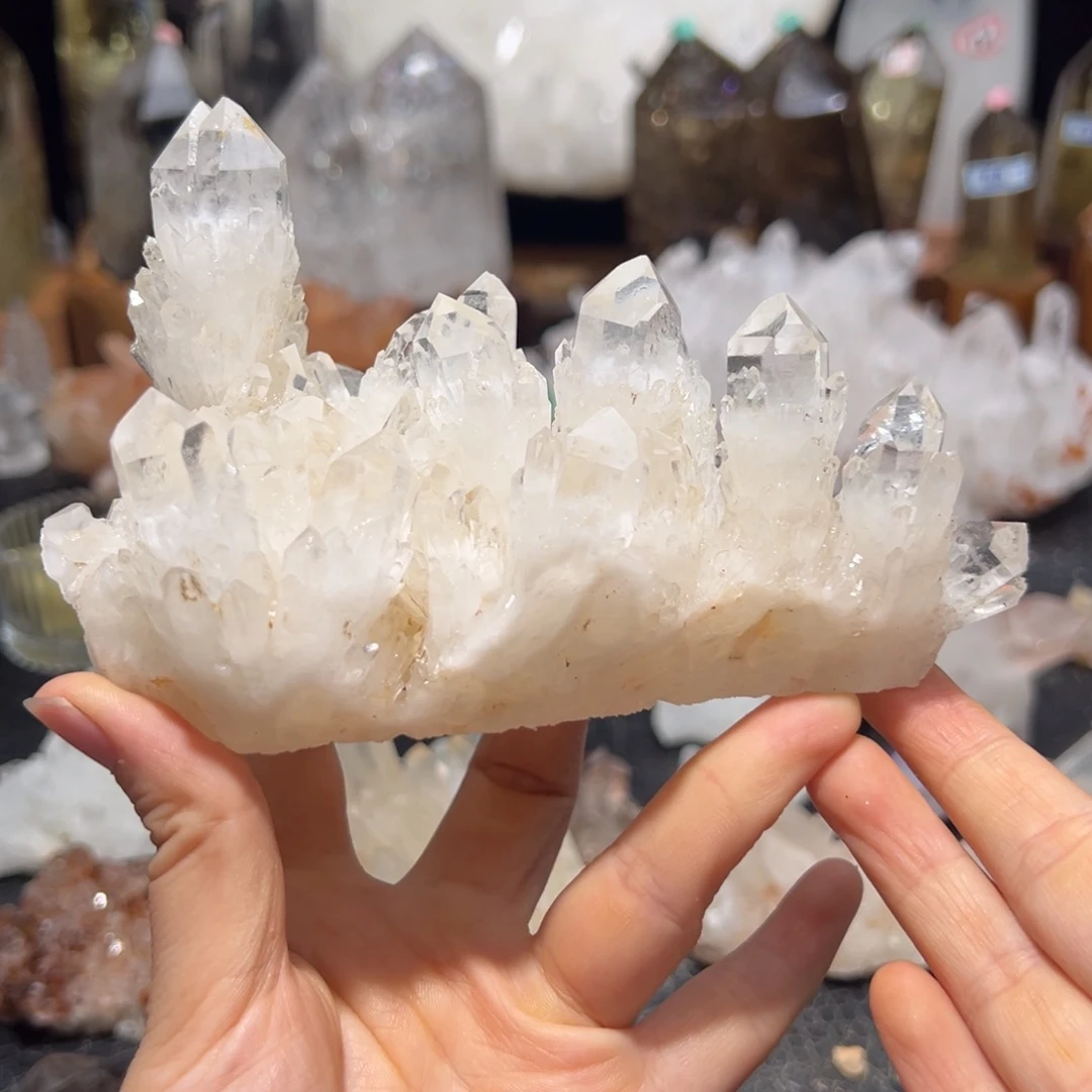 珠宝半成品水晶未镶嵌