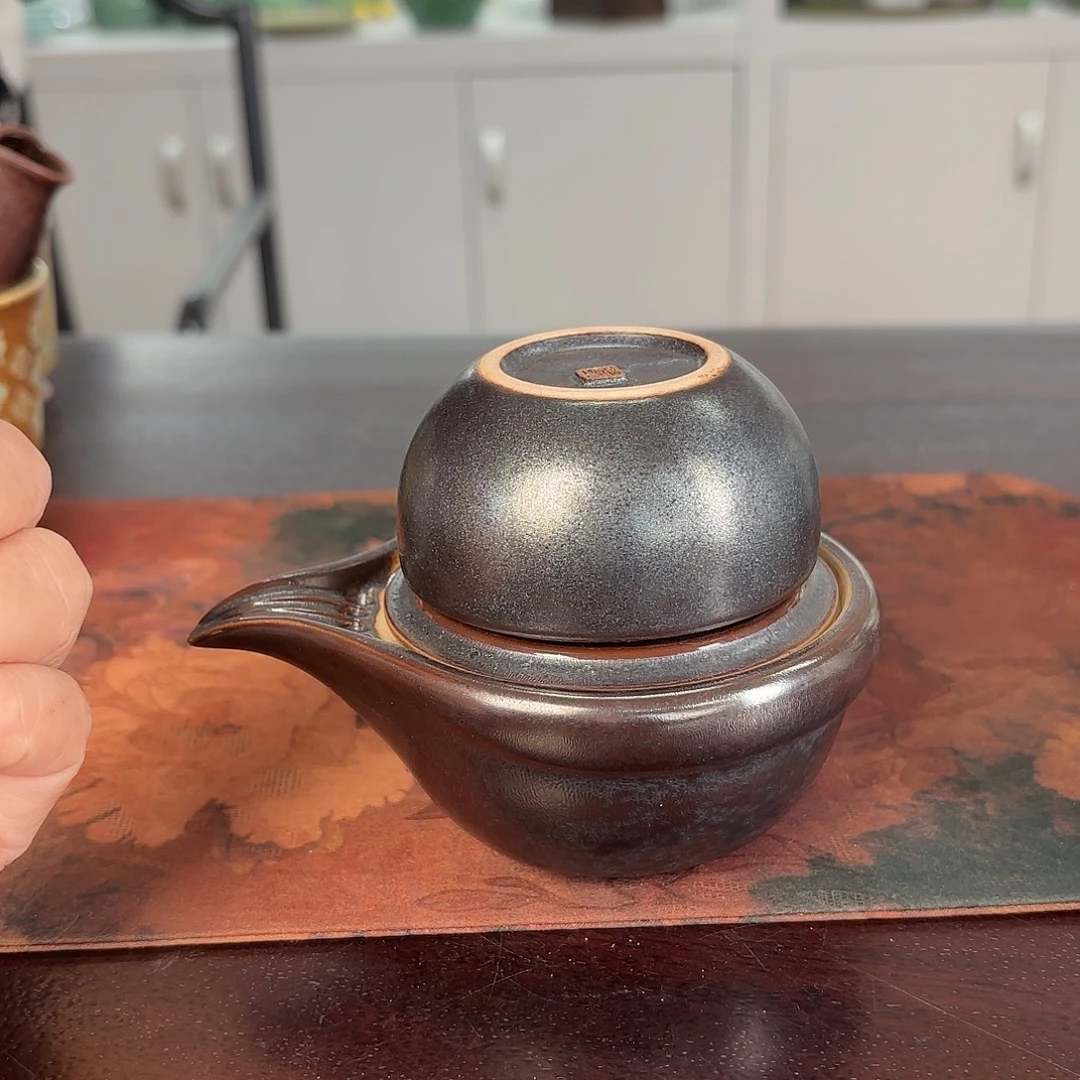 龙泉云间青瓷小米茶器