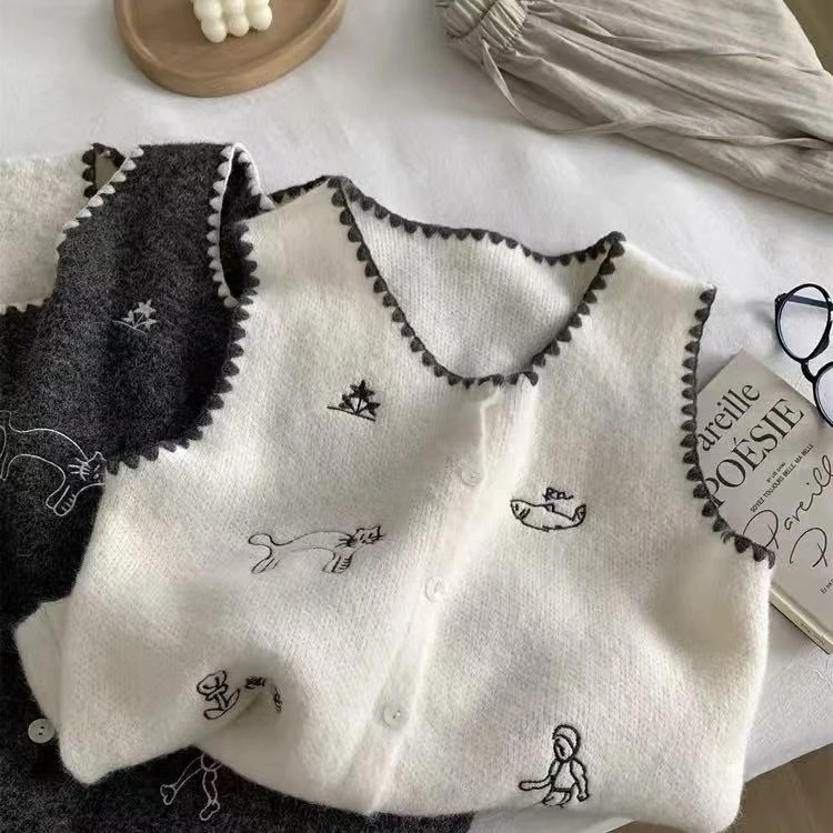 【501-600】阿兔针织毛衣马甲背心