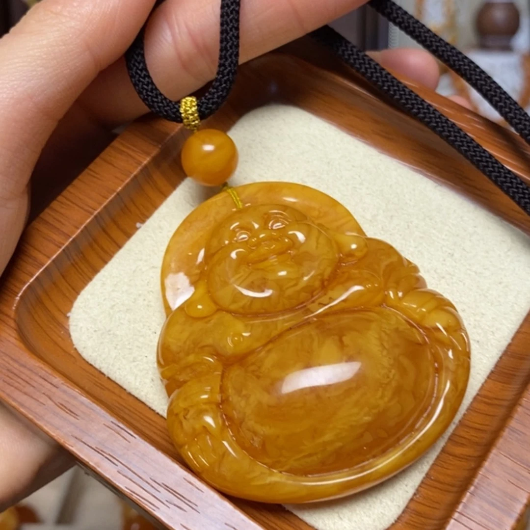 【闪购商品】蜜蜡颈饰未镶嵌项链