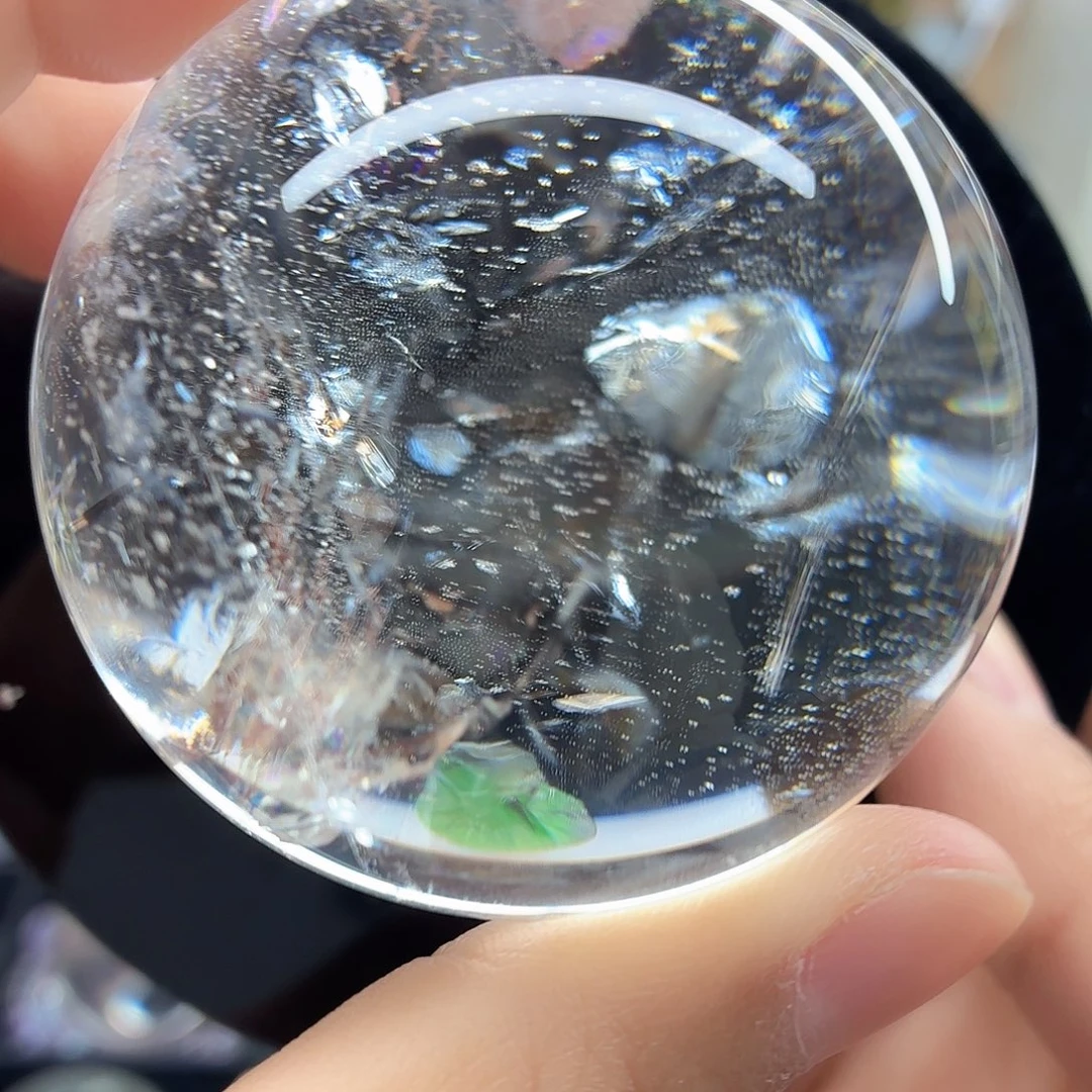 未镶嵌水晶珠宝半成品水胆爆彩56