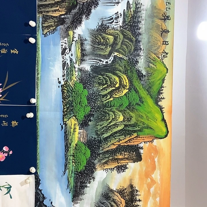 小周画廊的直播间