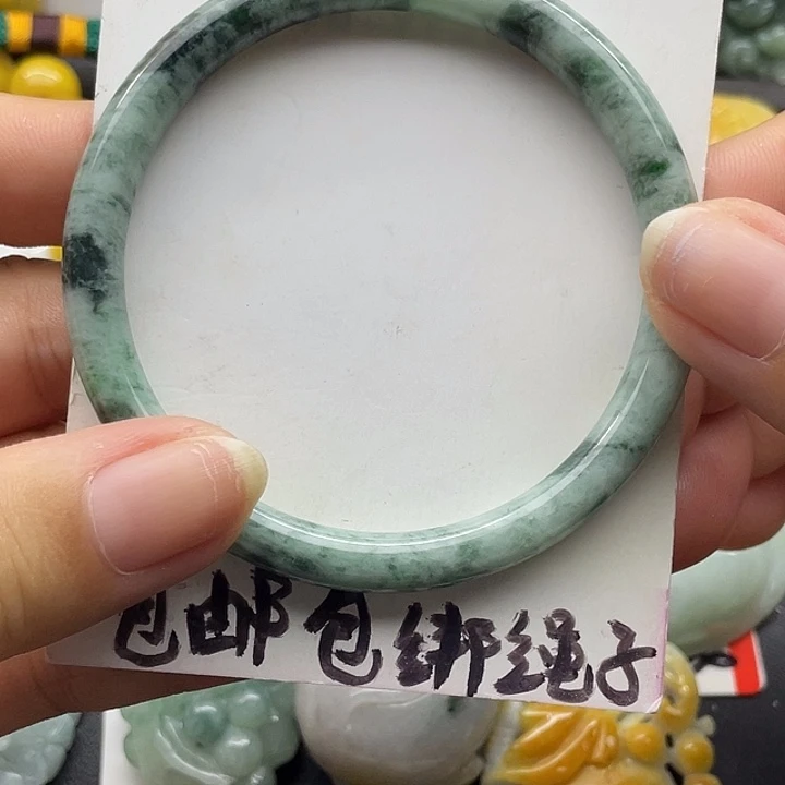 颈饰未镶嵌翡翠天然翡翠