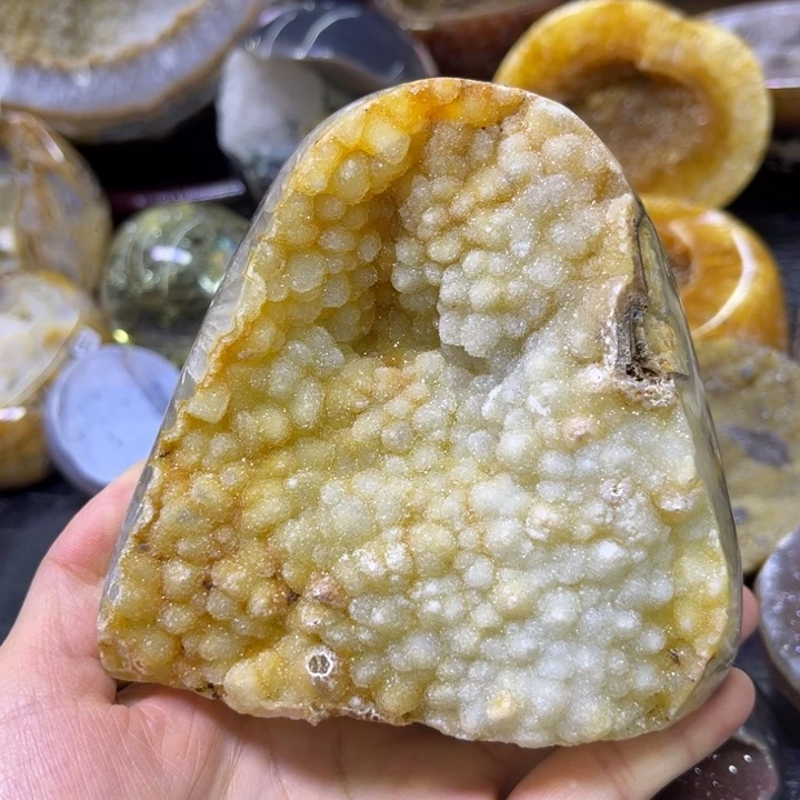 未镶嵌发饰水晶黄软屏风