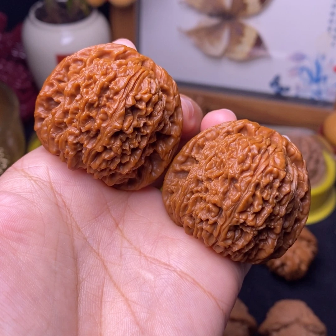 春***3文玩核桃把件42.5南疆石