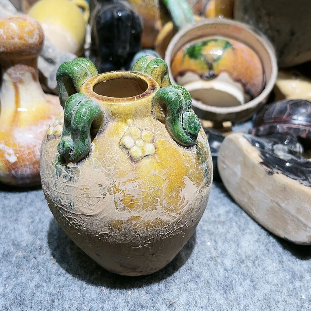 瓦当摆件茶台的一