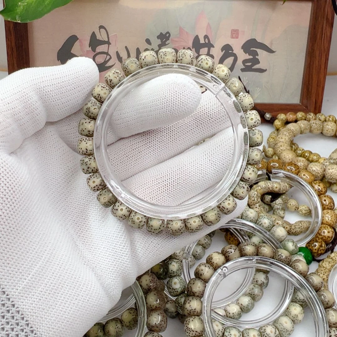 星月菩提手串87练手石玉  906